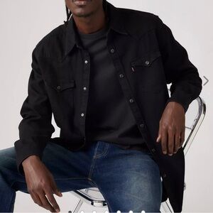Levi's Black Men's Shirt